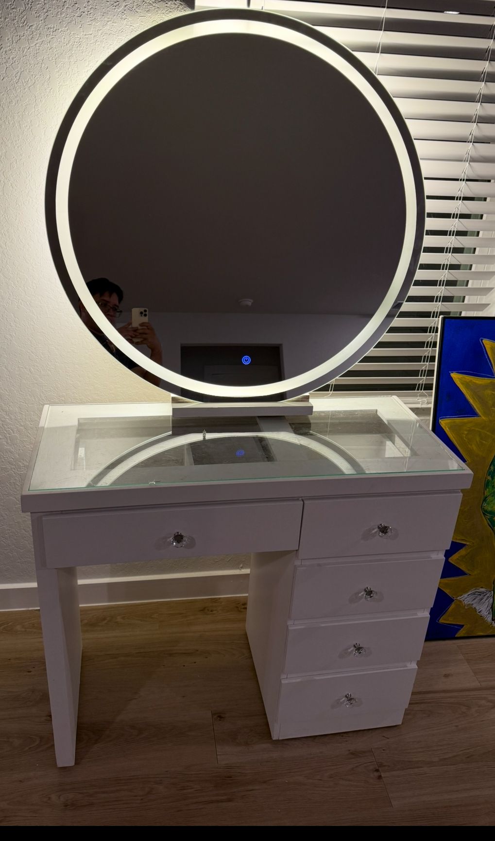 Circular Led Vanity